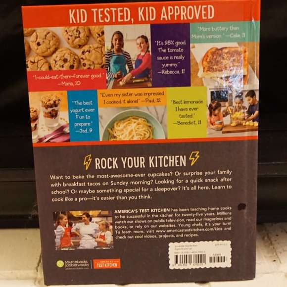 America's Test Kitchen Cookbook for Kids Young Chefs - Picture 2 of 3